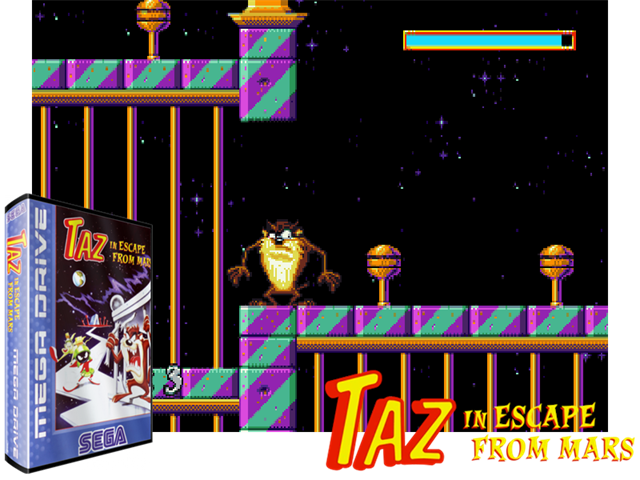 Escape From Mars Starring Taz (E) [!]